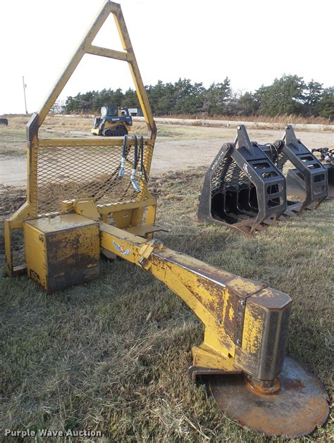 you tube tree saw for skid steer|skid steer mounted tree saws.